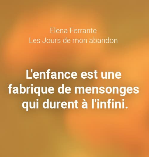 Citations Elena Ferrante